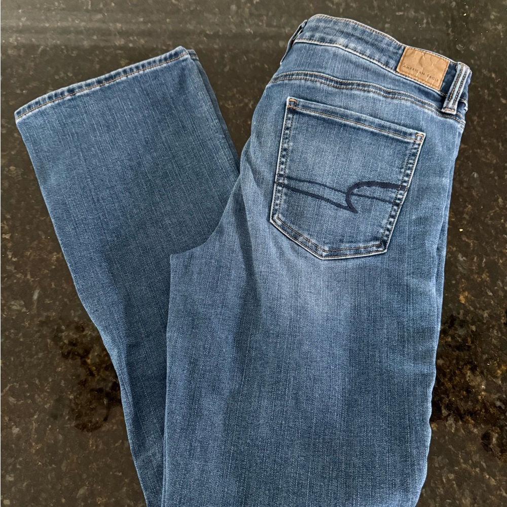 American Eagle Outfitters Women's Denim Jeans 12 Short - Picture 4 of 5